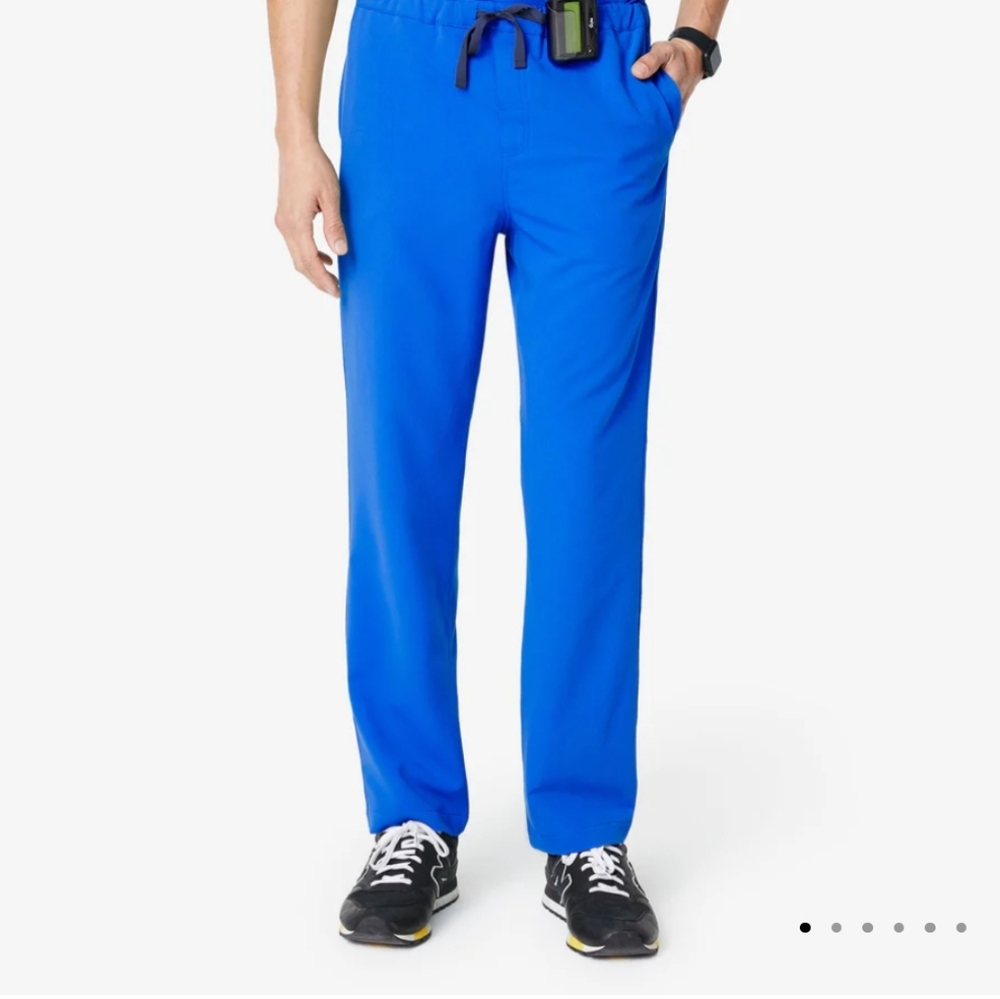 FIGS Technical Collection Pisco Scrub Pants in Royal Blue Size XXL-Short
